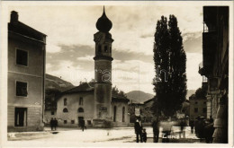 ** T2 Lienz (Tirol), Kaiser Josef-Platz, K. K. Tabak-Trafik / Square, Franciscan Church, Tobacco Shop. Foto-Technik A. S - Sin Clasificación