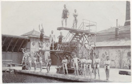 T2/T3 1912 Wien, Vienna, Bécs; Men's Swimming Team At The Swimming Pool. Franz Prohaska Photo (EK) - Non Classés