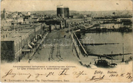 * T3/T4 1902 Baku, Bakou; Le Quai D'Alexandre Et Le Débarcadere Impérial / Quay (fa) - Zonder Classificatie