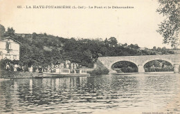 La Haie Fouassière * Le Pont Et Le Débarcadère * Bateau Vapeur - Autres & Non Classés