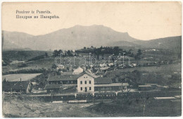 * T3 1917 Pazaric, General View With Railway Station, Train (Rb) - Non Classés