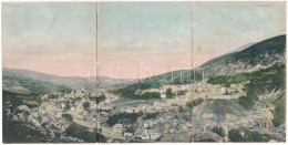 * T4 1910 Travnik, 3-tiled Folding Panoramacard (r) - Unclassified