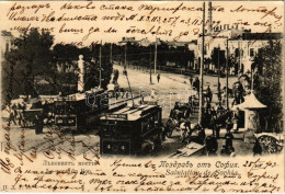 T2/T3 1903 Sofia, Sophia, Sofiya; Le Pont Du Lion / Bridge, Trams - Ohne Zuordnung