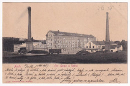 T2/T3 1904 As, Asch; Chr. Geipel & Söhne / Textile Factory, Weaving Mill (wet Corner) - Unclassified