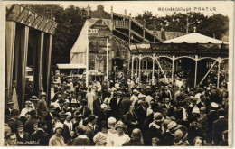 T4 1927 Liberec, Reichenberg; Reicehnberger Prater / Amusement Park. Foto Madlé Photo (cut) - Sin Clasificación