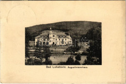T2 1912 Luhacovice, Lázne Luhacovice, Bad Luhatschowitz; Augustinianerhaus / Spa - Non Classés