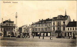 T2/T3 Nymburk, Nimburg, Neuenburg An Der Elbe; Námesti. Nakl. K. Zuna / Square With The Plague Column, Emilie Tuckova Sh - Zonder Classificatie