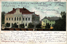 T2 1908 Rokycany, Sokolovna, Nádrazí / Sokol Building, Railway Station - Non Classés