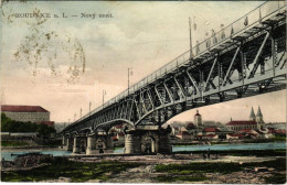 T2/T3 1926 Roudnice Nad Labem, Raudnitz An Der Elbe; Novy Most / New Bridge, Elba River. V. Sobeslavského (EK) - Non Classés