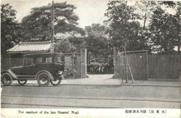 ** T2/T3 Tokyo, Residence Of The Late General Nogi, Automobile - Ohne Zuordnung