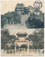 **, * China - 4 Db RÉGI Kínai Város Képeslap / 4 Pre-1945 Chinese Town-view Postcards - Zonder Classificatie