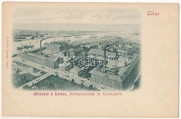 ** T2 Liepaja, Libau; Wicander & Larson Actiengesellschaft Für Korkindustrie / Cork Factory - Ohne Zuordnung