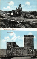 T2/T3 1914 Bedzin, Kosciól, Ruiny Zamku / Church, Castle Ruins (EB) - Zonder Classificatie