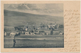 T2/T3 1901 Mostowice, Langenbrück; Panorama Von Langenbrüch Und Kronstadt / General View. Phot. A. Gröger (gyűrődések /  - Non Classificati