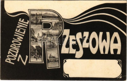 ** T2/T3 Rzeszów. Pozdrowienie. Nakladem M. Dreikurza 1906 / Art Nouveau Greeting (EK) - Non Classés