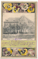 * T2/T3 1900 Zabrze, Amtsgericht / District Court. Hans Mücke Art Nouveau, Floral, Litho (EK) - Unclassified