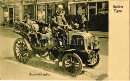 ** T2/T3 Berlin, Berliner Typen. Automobildroschke / Automobile Cab (EK) - Zonder Classificatie