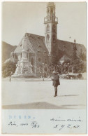 T2 1900 Bolzano, Bozen (Südtirol); Maria Himmelfahrt / Church. Fritz Gratl Hand-coloured Photo - Non Classificati