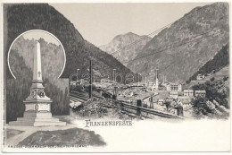 ** T2/T3 Fortezza, Franzensfeste (Südtirol); Krieger Denkmal In Der Sachsenklemme / Military Heroes Monument, Railway Tr - Ohne Zuordnung