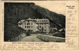 T3 1906 Trafoi (Stelvio, Stilfs; Südtirol); Hotel Neue Post (Besitzer Josef Ortler) (EB) - Sin Clasificación