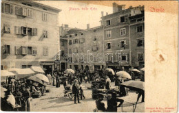 T2/T3 1933 Trento, Trient (Südtirol); Piazza Delle Erbe, Domenico Valentini, Caffe Commercio, Gius Vittorio Suster / Fru - Sin Clasificación