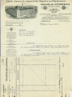 WIEN XVII.I Ets. W. KORESKA Fabrik Chemisch Präparierter Papiere Und Papierwaren – Lot De 3 Documents Commerciaux (1927) - Österreich