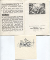 Tschechoslowakei Wahl Der Schönsten 1984 Mlada Fronta Geschenkblatt, UPU Entwurfsstudie - Storia Postale