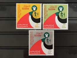 Sudan 1982 25th Anniversary Of Independence MNH SG 396-9 Sc 326-8 - Sudan (1954-...)