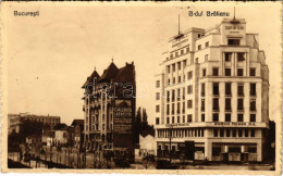 T2/T3 1933 Bucharest, Bukarest, Bucuresti, Bucuresci; B-dul Bratianu, Rudolf Mosse S.A., Sun Insurance Office Ltd. Londo - Ohne Zuordnung