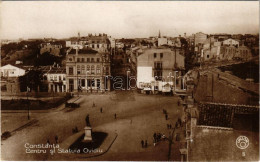 * T2/T3 Constanta, Centru Si Statuia Ovidiu / Square, Statue, Shops (EK) - Non Classificati