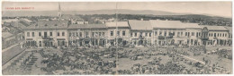 T4 1912 Radauti, Radóc, Radautz (Bukovina, Bucovina, Bukowina); Marktplatz / Market Square, Shops Of Feibel Gutman, Juda - Sin Clasificación