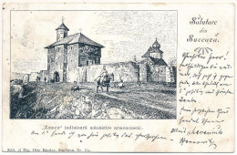 T3 1901 Suceava, Suczawa, Szucsáva, Szőcsvásár (Bukovina, Bucovina, Bukowina); Zamca (odinioara Manastire Armeneasca) /  - Non Classificati