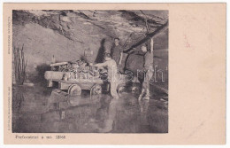 * T2/T3 1906 Simplon, Perforatrici A Mt. 12568. / Gold Mine, Interior With Drilling Machine And Workers (EK) - Ohne Zuordnung