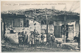 ** T2/T3 Tekija (Kladovo), Durch Bombardement Beschädigtes Typisches Serbisches Wohnhaus / WWI Austro-Hungarian K.u.K. M - Sin Clasificación