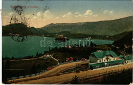 T2 1922 Bled, Veldes; Jezero S Postaje / Lake And Railway Station - Sin Clasificación