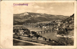 * T2/T3 Dravograd, Unterdrauburg; Railway Station. Griesold Photo (creases) - Sin Clasificación