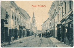 T3 Kranj, Krainburg; Street, Shop Of Logar & Kalan. W. L. Bp. 1823. (EB) - Non Classés