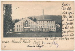 T2/T3 Prebold, Pragwald; Baumwollspinnerei / Cotton Spinning Mill, Factory (EK) - Ohne Zuordnung