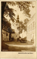 * T2 Preddvor Nad Kranjem, Höflein; Street, Church, Automobile. Photo - Unclassified