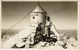 T2/T3 1933 Triglav, Terglau, Tricorno; Mountain Peak With Hikers. Photo (EK) - Unclassified