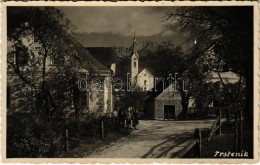 T2/T3 1941 Trstenik, Kranj, Street, Church. Foto F. Jung, Photo (fl) - Non Classificati