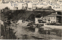 T2/T3 1915 Buchach, Bucsacs, Buczacz; Ulica Murarska / Street, Castle Ruins + "K.u.K. Infanterieregiment Erzherzog Fried - Ohne Zuordnung