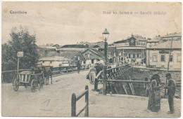 T2/T3 1918 Chortkiv, Csortkiv, Czortków; Most Na Serecie / Sereth Brücke / Seret River Bridge + "K.u.k. Traingruppenkomm - Non Classificati