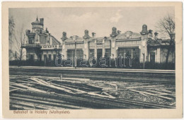 ** T2/T3 Holoby (Wolhynien), Bahnhof / Railway Station During WWI (EK) - Non Classés