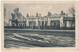 ** T2/T3 Holoby (Wolhynien), Bahnhof / Railway Station During WWI (EK) - Ohne Zuordnung