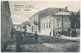 T2/T3 1915 Ivano-Frankivsk, Stanislawów, Stanislau; Ulica Pelesza Street (EK) + "K.u.k. Infanterieregiment No. 88." - Sin Clasificación