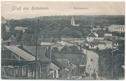 T2/T3 1917 Kitsman, Kotzmann (Bukovina, Bukowina); Totalansicht + "K.u.k. Etappen-Bezirkskommando" (EK) - Non Classificati