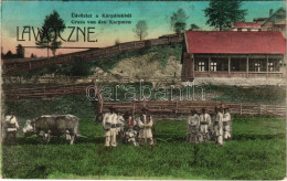 T2/T3 1915 Lavochne, Lawotschne, Lavocsne, Lawoczne; Üdvözlet A Kárpátokból / Greetings From The Carpathian Mountains (E - Ohne Zuordnung