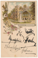 T2/T3 1898 (Vorläufer) Lviv, Lwów, Lemberg; Strzelnica / Shooting Hall. C. Jurischer Art Nouveau, Floral, Litho (fl) - Unclassified