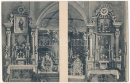 T2/T3 1916 Mikolajiv, Mikolajów Nad Dniestrem (Lviv, Lwów, Lemberg); Wnetrze Kosciola Parafialnego / Interior Of The Par - Ohne Zuordnung